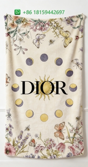 Dior Throw Blankets